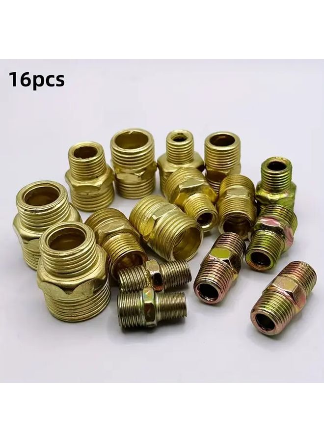 16 Pcs Multi Purpose Variable Diameter Water Pump Joint Straight Connector - Image 3