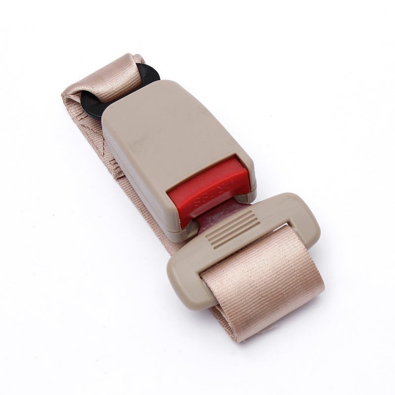 Seat Belt Extenders 2 Pack Adjustable Beige 23cm Ultra Durability Material - Comfortable Safe Driving Universal Seat Belt Extension for Most Vehicles, Plus-size People, Pregnant Women - Image 5