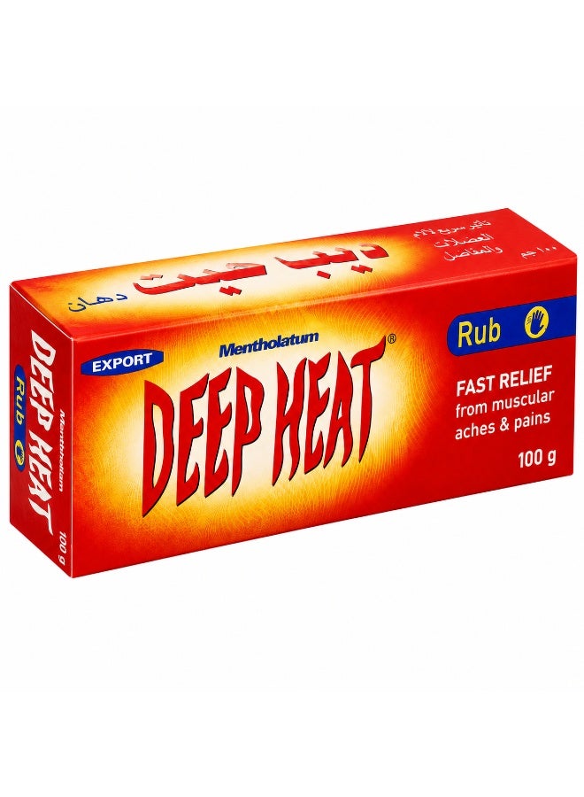 مرهم "ديب هيت" (Deep Heat) لتخفيف الألم - 100 غرام