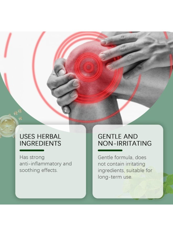 CHILLFLEX Kracin Natura CHILLFLEX Premium Herbal Pain Relief Cream 100g, Cooling and Soothing Formula for Muscle Strain, Joint Pain, Neck Pain, Shoulder Pain and Post Workout Recovery - Image 3