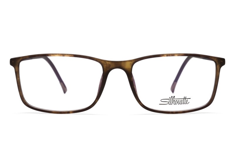 Silhouette Rectangle-Style Eyeglasses Frame - Image 2