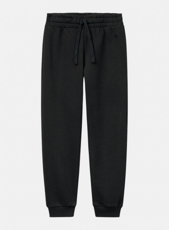 Benetton Girls Sweatpants with logo - Image 1