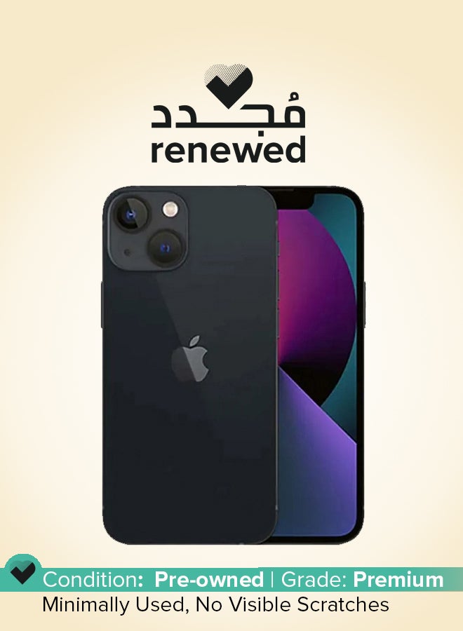 ابل  متجدد - iPhone 13 بسعة 256 جيجابايت، يدعم تقنية Midnight 5G مع تطبيق Facetime - الإصدار العالمي - Image 1