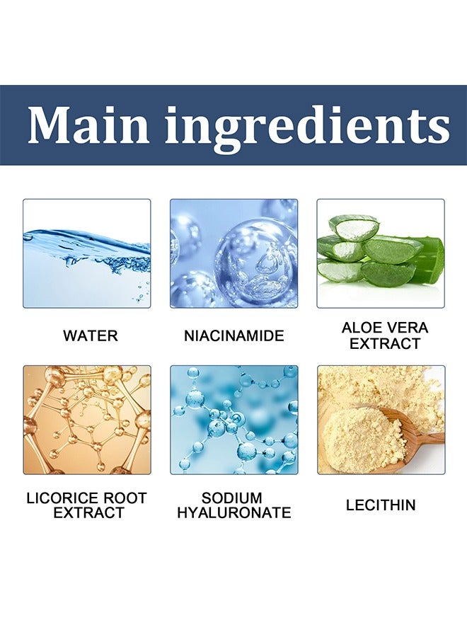 إيست مون كريم الوجه - مرطب الوجه للرجال 6 في 1 لأكياس تحت العين ، كريم الوجه المرطب للرجال ، كريم الوجه المغذي للبشرة والتجاعيد للبقع الداكنة ، الخطوط الدقيقة ، الغربان أقدام العين 50 مل - Image 3