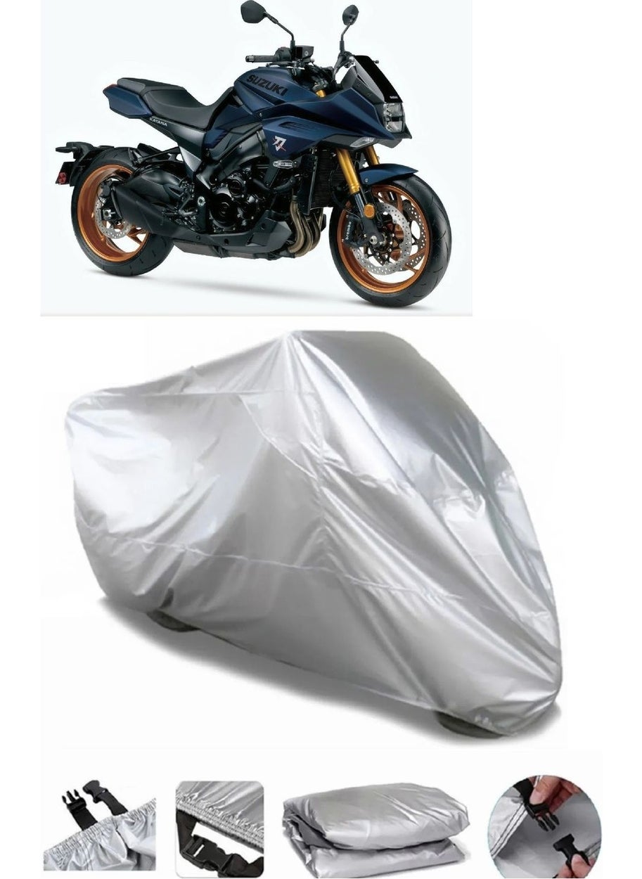 Breen Suzuki Katana Grey Waterproof Motorcycle Canvas Premium  - Image 1