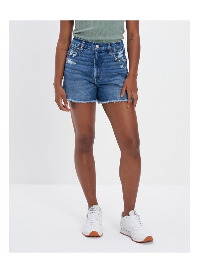 American Eagle - AE Stretch Denim Highest Waist '90s Boyfriend Short - Image 1