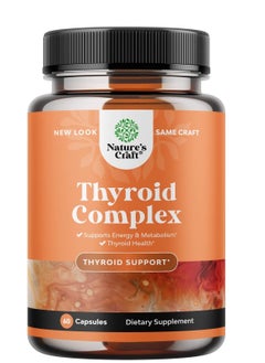 Natures Craft Natures Craft Herbal Adrenal and Thyroid Support Complex 60 Capsules 