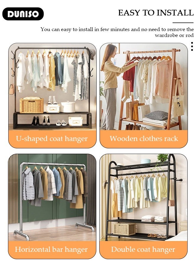 DUNISO Hanging Garment Bag, Garment Clothes Cover Protector,Hanging Garment Storage Bag ,Large Translucent Dustproof Waterproof Dustproof Clothing Storage Bag for Wardrobe with Full Zipper for Suits, Shirts, Jackets, Long Dress  - Image 3