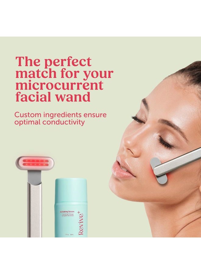Berkland Red Light Therapy Activation Serum - Amplify Effects & Reduce Wrinkles with Hydrating Serum for Face - Green Tea Serum - Hydrating Face Serum Skin Care Routine - Hyaluronic Acid Serum for Face - 1oz - Image 5