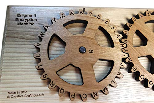 Creative Crafthouse Enigma II Encryption Machine Size Small - Encode and Decode Secret Messages - Escape Room Prop - Image 3