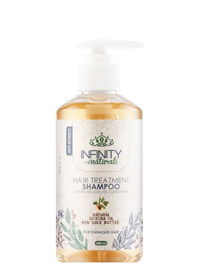 إينفينيتي شامبو علاج الشعر الطبيعي اللانهائي للشعر التالف 300 مل