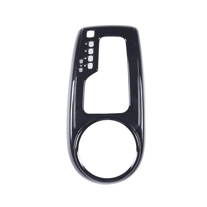 غطاء تزييني للوحة نقل الحركة متوافق مع إنفينيتي QX80 ونيسان باترول 2013-2018، إطار حماية مضاد للخدوش لكونسول نقل الحركة، ملحقات زخرفية للحماية