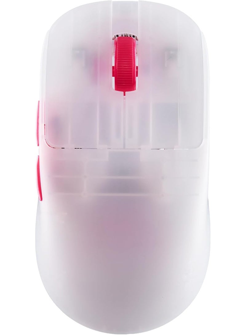 ATK Blazing Sky Zero Wireless Gaming Mouse, PAW3950 Ultra Sensor, Nordic 54L15, 8k Poling Rate, 44g Lightweight, Wired/2.4G (Zero, Frosted White) - Image 1