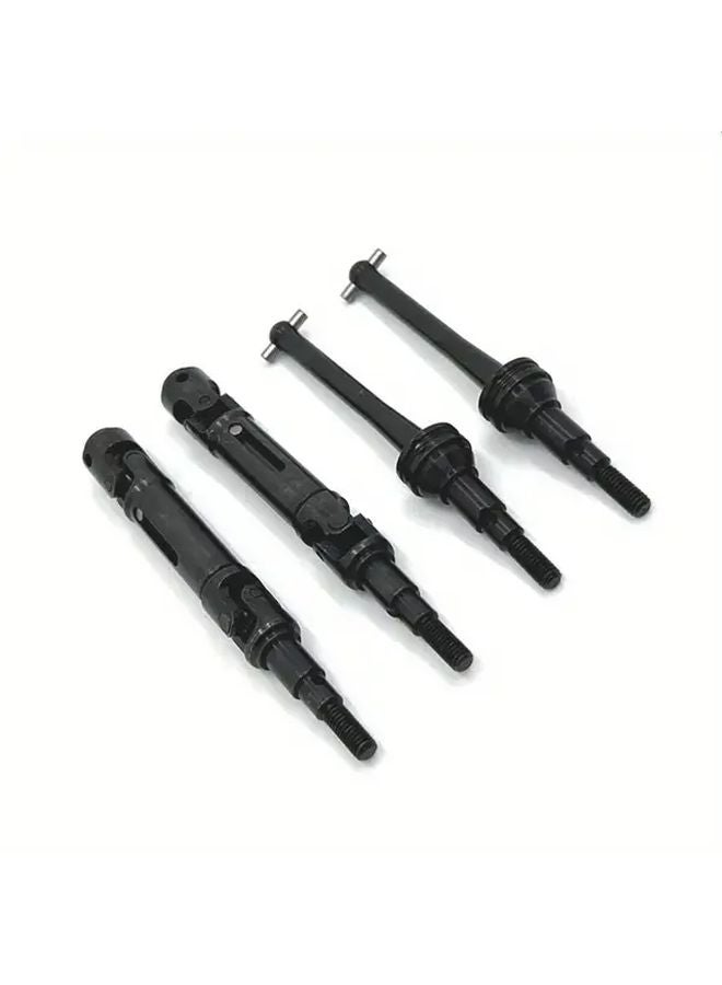 4pcs Heavy Duty Iron CVD Drive Shafts Black for MJX 1 14 RC Cars Front Rear Axle - Image 1
