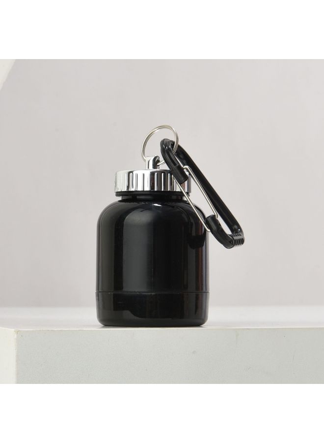Muscle Technology Whey Protein Powder Box Milk Powder Sports Fitness Box Portable Funnel 100ml Large Portable-color:Black Bottom Style 4-capacity:100ml  - Image 5