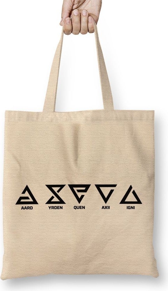 Baskı Dükkanı Print Shop The Witcher Tote Bag Long Handle