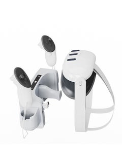 Generic For Meta Quest 3VR Wall Mountable Grip Contact Charging VR Headset Storage Rack  - Image 3