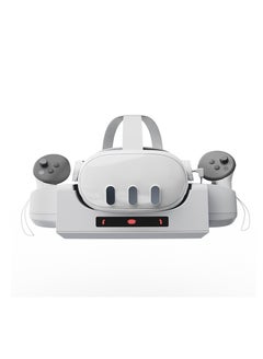 Generic For Meta Quest 3VR Wall Mountable Grip Contact Charging VR Headset Storage Rack  - Image 2