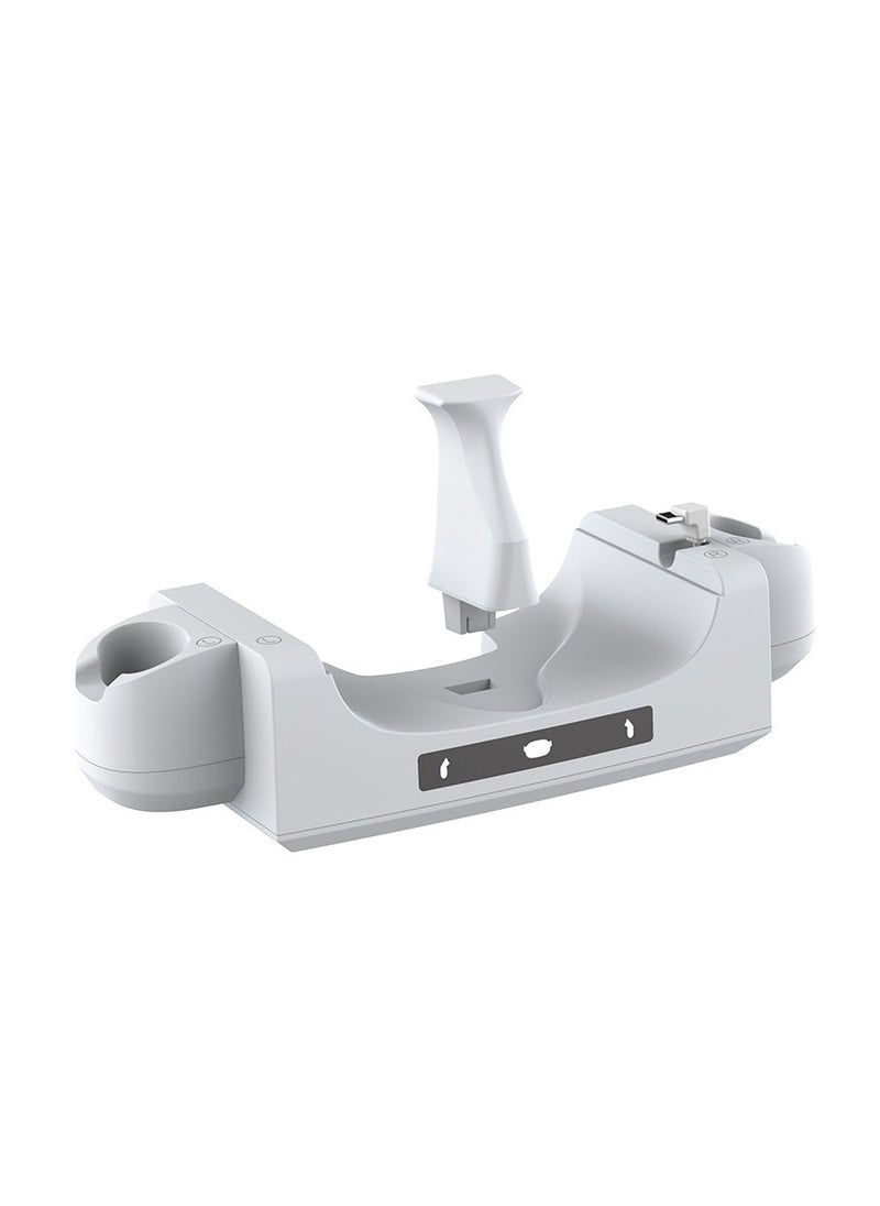 Generic - For Meta Quest 3VR Wall Mountable Grip Contact Charging VR Headset Storage Rack - Image 1