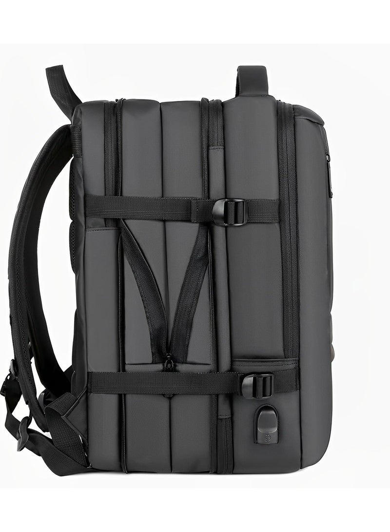 حقيبة ظهر سكاي كير كبيرة الحجم للنساء والرجال معتمدة من شركة الطيران، حقيبة كمبيوتر محمول للأعمال مقاومة للماء وحقيبة صالة الألعاب الرياضية