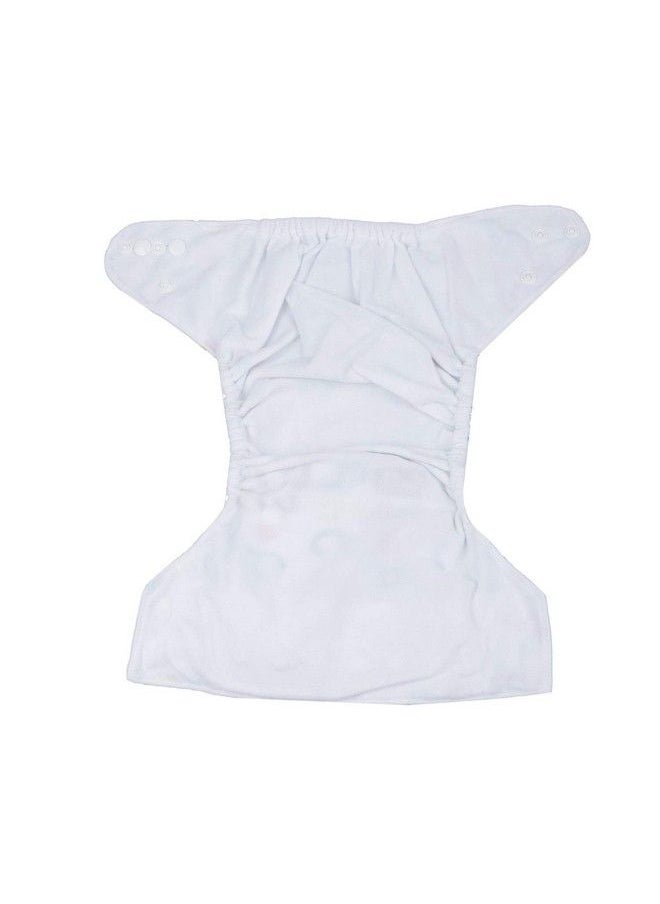 Adore - Baby Uni Size Adjustable Diaper With 4 Layered White Insert (White) - Image 1