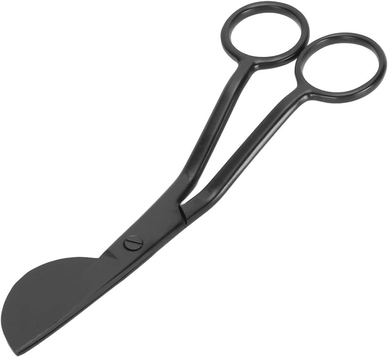 ANGGREK Duckbill Applique Scissors, 6 Inch Duckbill Scissors Efficient for Yarn Trimming for Cutting Clothes (Black) - Image 5