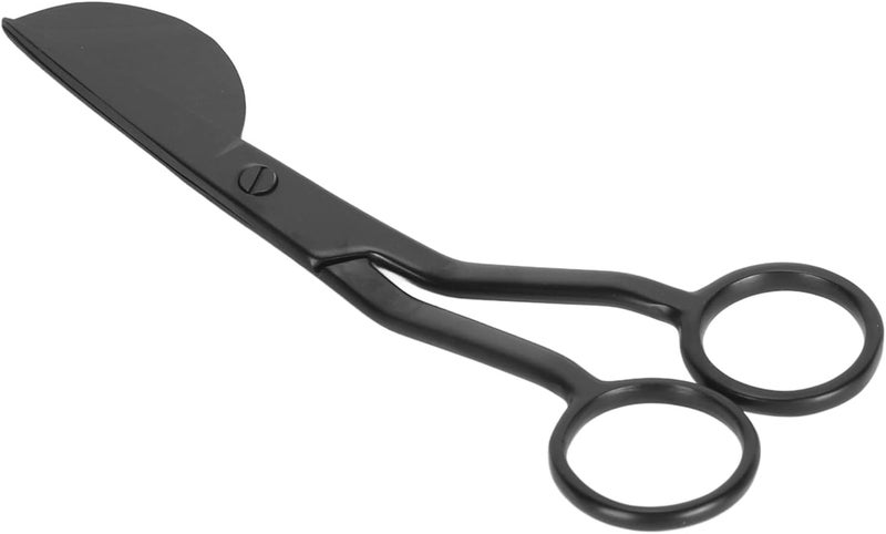 ANGGREK Duckbill Applique Scissors, 6 Inch Duckbill Scissors Efficient for Yarn Trimming for Cutting Clothes (Black) - Image 4