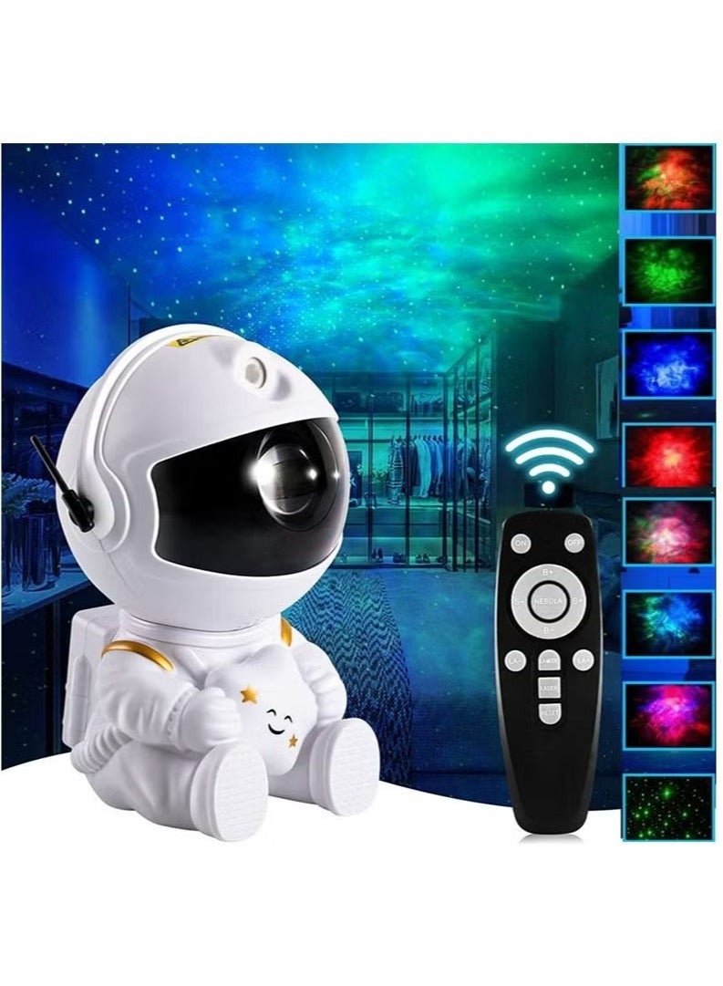 TIGER Star Projector Night Light,Astronaut Galaxy Projector,Nebula Projector Lamp with Remote Control,360°Adjustable Starry Projector for Kids,Party,Bedroom and Game Room - Image 1