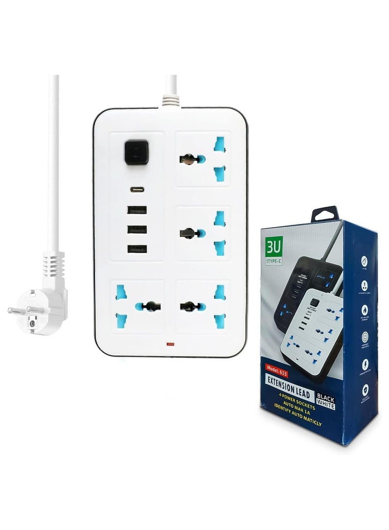 Electricity  (4 power outlets + 2 USB + 1 Type C)4 - Image 1