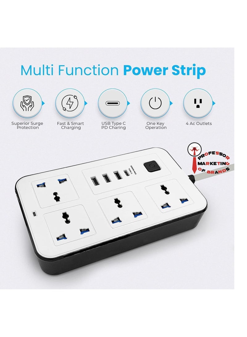 Electricity  (4 power outlets + 2 USB + 1 Type C)4 - Image 3