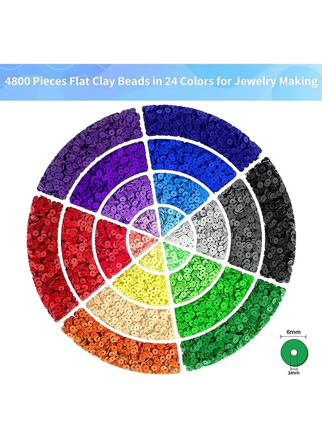 Clay Beads Bracelet Making Kit - Image 3