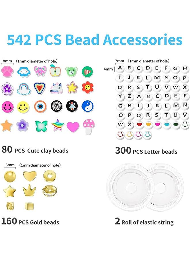 Clay Beads Bracelet Making Kit - Image 4