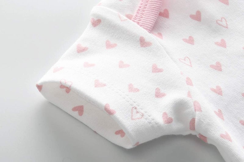 Kiddiezoom Unisex Newborn Baby Short-Sleeve Bodysuit Baby Layette Essentials Giftset Clothing Set - Image 3