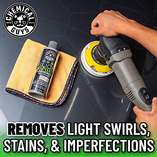 Chemical Guys WAC20616 Slick Finish Cleaner Wax Light Paint Cleanser & Brilliant Shine Carnauba Wax, 16 fl oz - Image 2