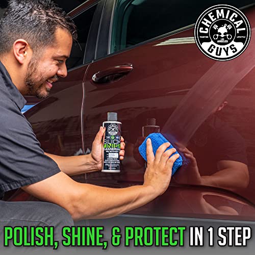 Chemical Guys WAC20616 Slick Finish Cleaner Wax Light Paint Cleanser & Brilliant Shine Carnauba Wax, 16 fl oz - Image 3