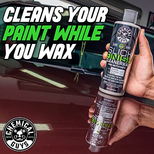 Chemical Guys WAC20616 Slick Finish Cleaner Wax Light Paint Cleanser & Brilliant Shine Carnauba Wax, 16 fl oz - Image 5