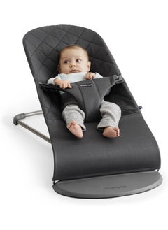 BABYBJORN BabyBjorn Fabric Seat for Bouncer, Anthracite, Cotton, 1 Count  - Image 3