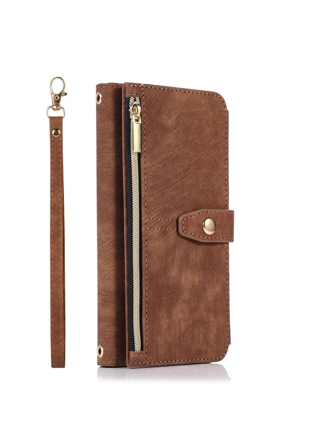 S-TOP Case For Samsung Galaxy S21+ 5G Dream 9-Card Wallet Zipper Bag Leather Phone Case - Image 2