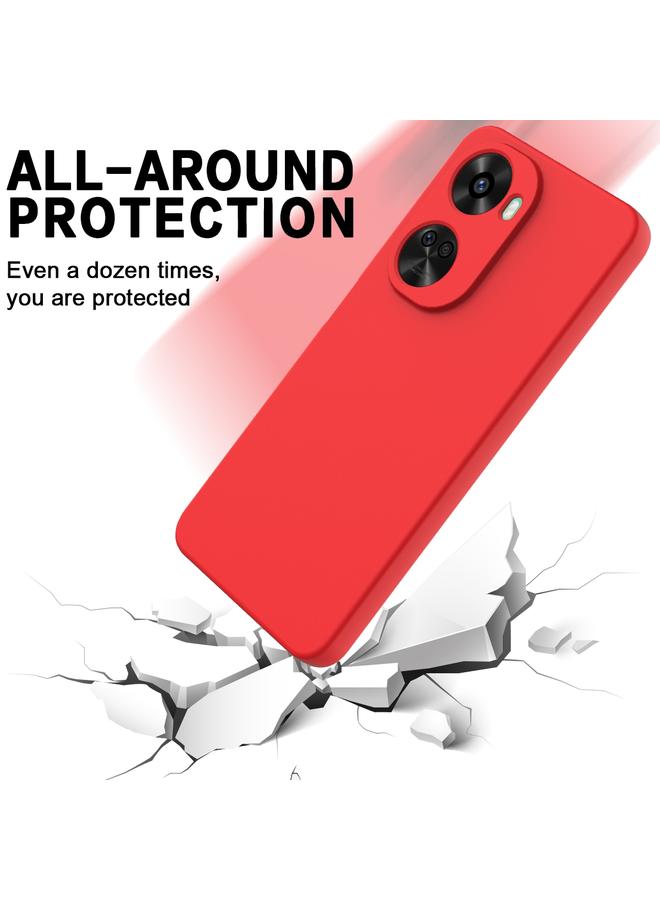 S-TOP Case For Huawei nova 12 SE / nova 11 SE Solid Color Liquid Silicone Dropproof Full Coverage Protective Case - Image 5