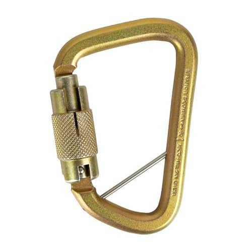 FUSION Triple Locking Carabiner 60KN- Fusion Climb® Tacoma- Professional Rock Climbing Carabiner- Heavy Duty Steel- Auto Locking Carabiner for Climbing, Rappelling, D Shaped, Captive Pin- UIAA ANSI Compliant - Image 2