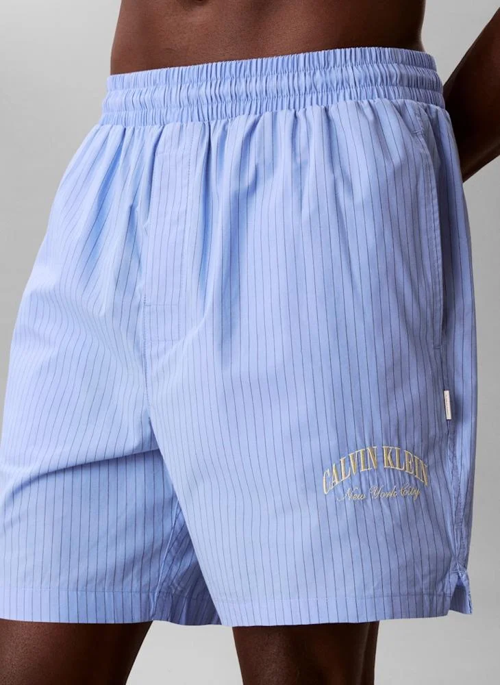 CALVIN KLEIN  Cotton Crest Logo Pyjama Set for Men | Best Price UAE