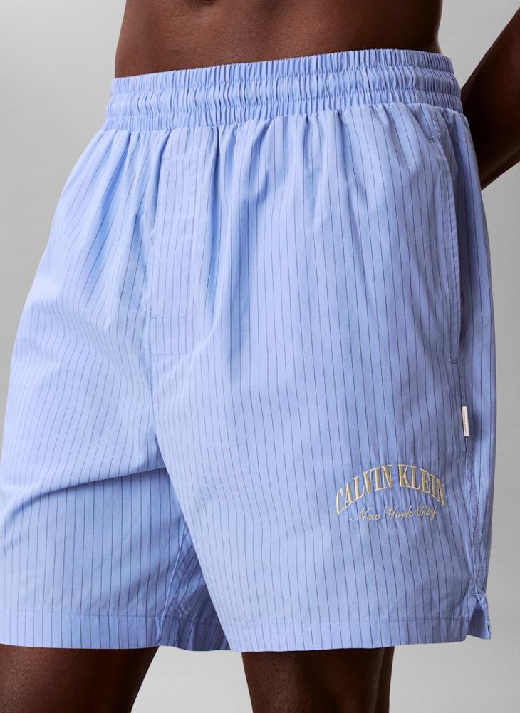 CALVIN KLEIN Cotton Crest Logo Pyjama Set - Image 3