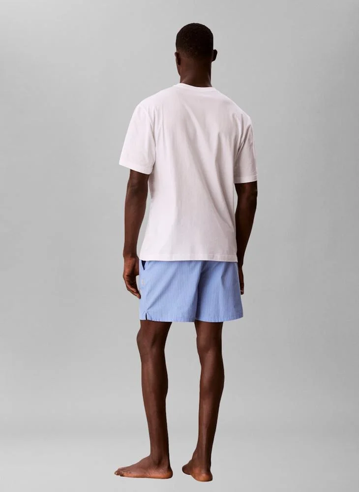 CALVIN KLEIN Cotton Crest Logo Pyjama Set