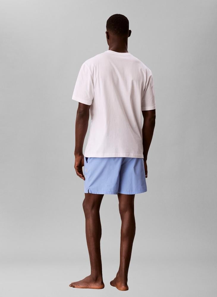 CALVIN KLEIN Cotton Crest Logo Pyjama Set - Image 2