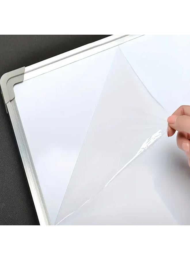 White Dry Erase Board 19.69x13.78 Inch Aluminum Frame Large Portable Whiteboard - Image 5