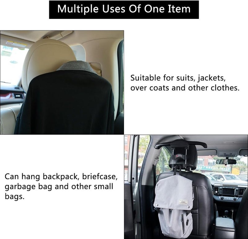 FMS Metal Headrest Car Travel Hanger - Image 2