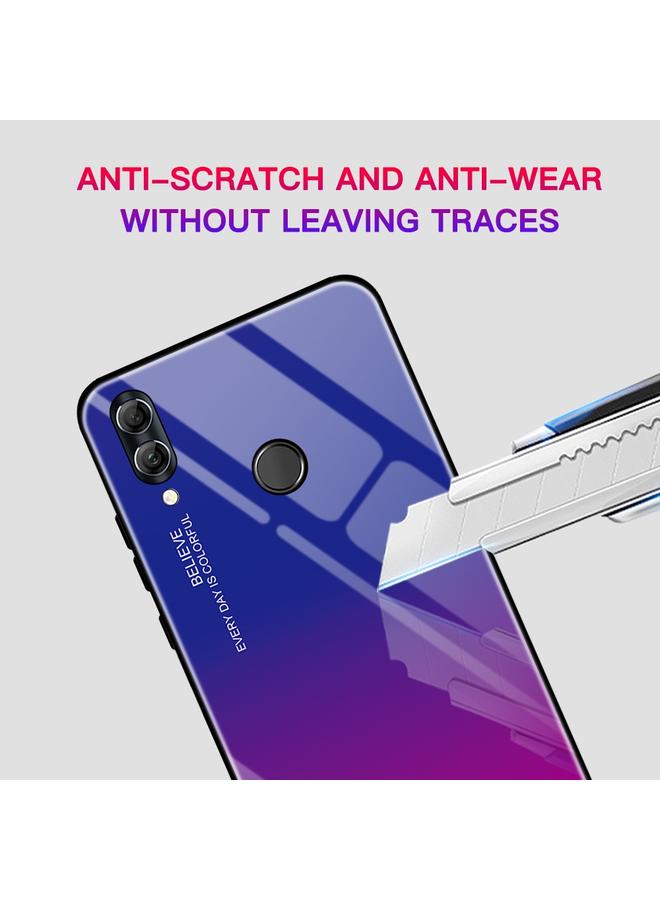 S-TOP Case For Huawei Honor 10 Lite Gradient Color Glass Case - Image 5