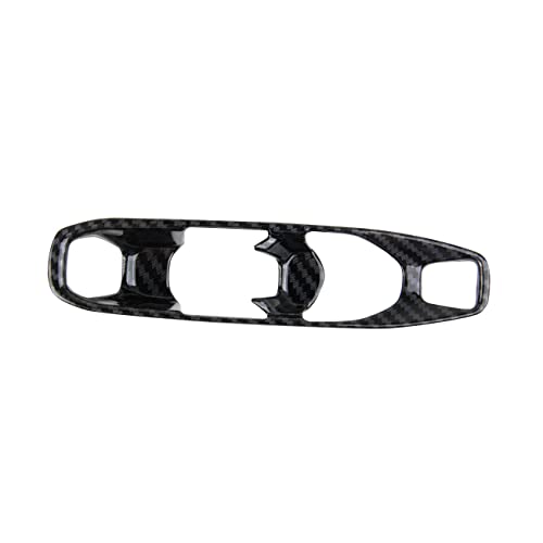crosselec Carbon Fiber Gear Shift Panel Cover Trim for Chevrolet Corvette C8 2020-2025(Gear Shift Panel) - Image 2