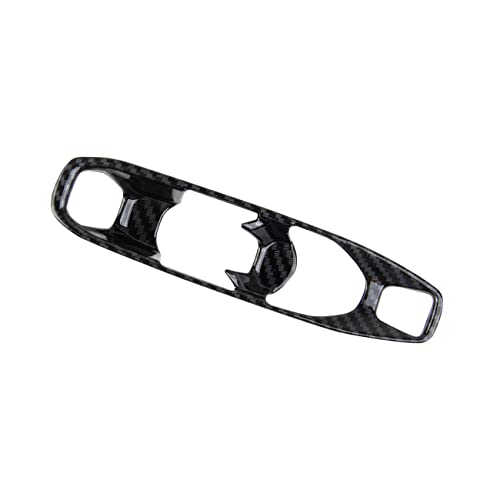 crosselec Carbon Fiber Gear Shift Panel Cover Trim for Chevrolet Corvette C8 2020-2025(Gear Shift Panel) - Image 3