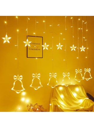 A curtain of light in the shapes of a Christmas bell, a deer, or a tree, length 3.5 meters by meter - pzsku/Z8ECFF6DE522C0D28D28AZ/45/_/1733149790/8d2de780-7b44-4b2f-8349-7b7fc94a3ccf